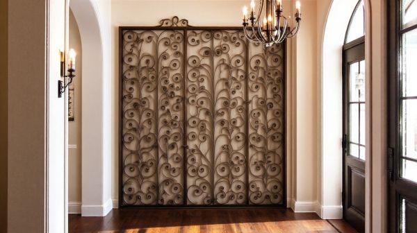 5 façons d'utiliser le laiton au mur d'entrée